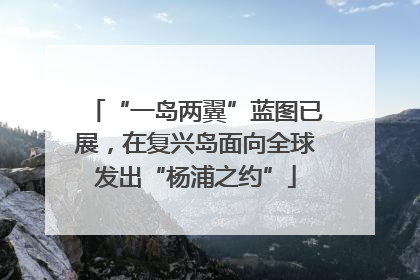 “一岛两翼”蓝图已展，在复兴岛面向全球发出“杨浦之约”