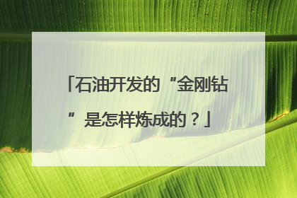石油开发的“金刚钻”是怎样炼成的？