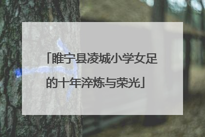 睢宁县凌城小学女足的十年淬炼与荣光