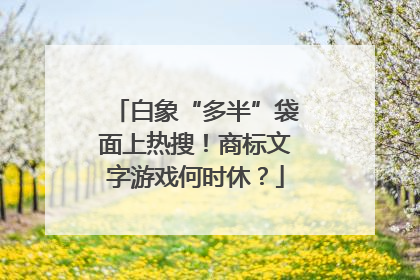 白象“多半”袋面上热搜！商标文字游戏何时休？