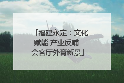 福建永定：文化赋能 产业反哺 会客厅外育新景