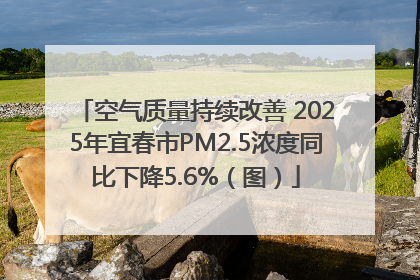 空气质量持续改善 2025年宜春市PM2.5浓度同比下降5.6%（图）