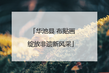 华池县 布贴画绽放非遗新风采