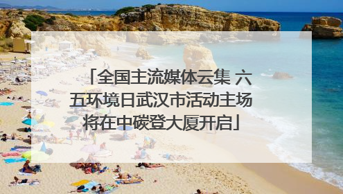 全国主流媒体云集 六五环境日武汉市活动主场将在中碳登大厦开启