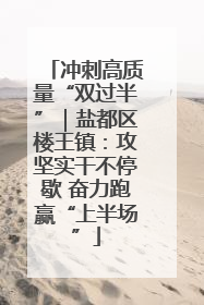 冲刺高质量“双过半”｜盐都区楼王镇：攻坚实干不停歇 奋力跑赢“上半场”