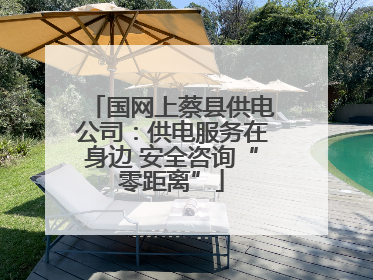 国网上蔡县供电公司：供电服务在身边 安全咨询“零距离”