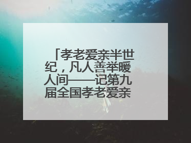 孝老爱亲半世纪，凡人善举暖人间——记第九届全国孝老爱亲模范殷志兰