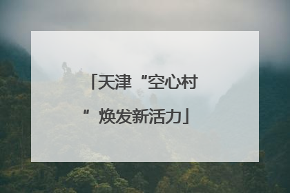 天津“空心村”焕发新活力