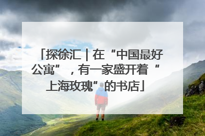 探徐汇｜在“中国最好公寓”，有一家盛开着“上海玫瑰”的书店