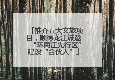 推介五大文旅项目，顺德龙江诚邀“环两江先行区”建设“合伙人”