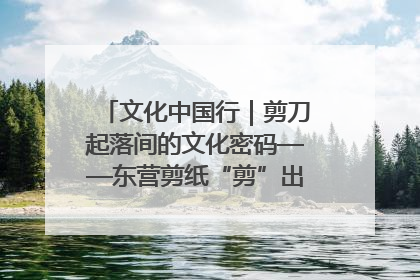 文化中国行｜剪刀起落间的文化密码——东营剪纸“剪”出非遗传承与现代生活的融合之道