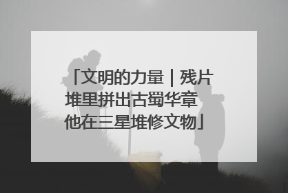 文明的力量｜残片堆里拼出古蜀华章 他在三星堆修文物
