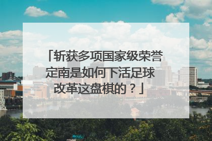 斩获多项国家级荣誉 定南是如何下活足球改革这盘棋的？