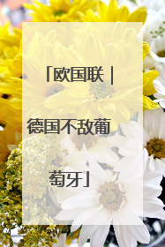 欧国联｜德国不敌葡萄牙