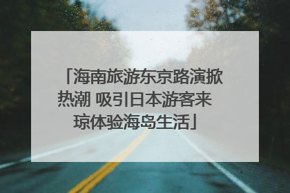 海南旅游东京路演掀热潮 吸引日本游客来琼体验海岛生活