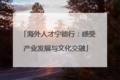 海外人才宁德行：感受产业发展与文化交融
