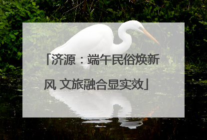 济源：端午民俗焕新风 文旅融合显实效