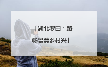 湖北罗田：路畅景美乡村兴