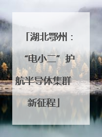 湖北鄂州：“电小二”护航半导体集群新征程