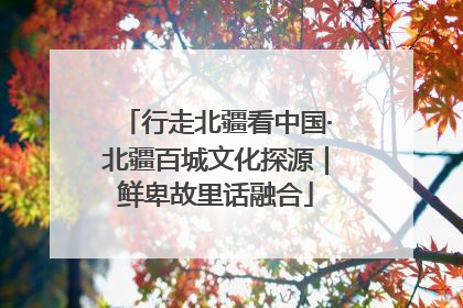 行走北疆看中国·北疆百城文化探源｜鲜卑故里话融合