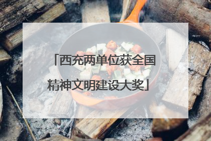 西充两单位获全国精神文明建设大奖