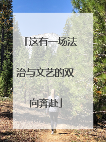 这有一场法治与文艺的双向奔赴
