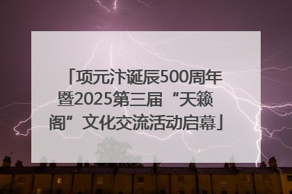 项元汴诞辰500周年暨2025第三届“天籁阁”文化交流活动启幕