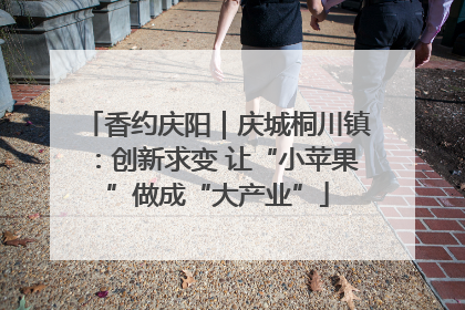 香约庆阳｜庆城桐川镇：创新求变 让“小苹果”做成“大产业”
