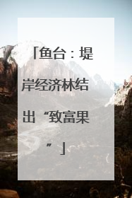 鱼台：堤岸经济林结出“致富果”