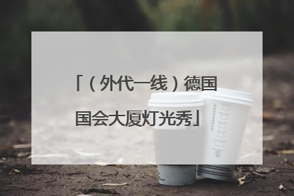 （外代一线）德国国会大厦灯光秀